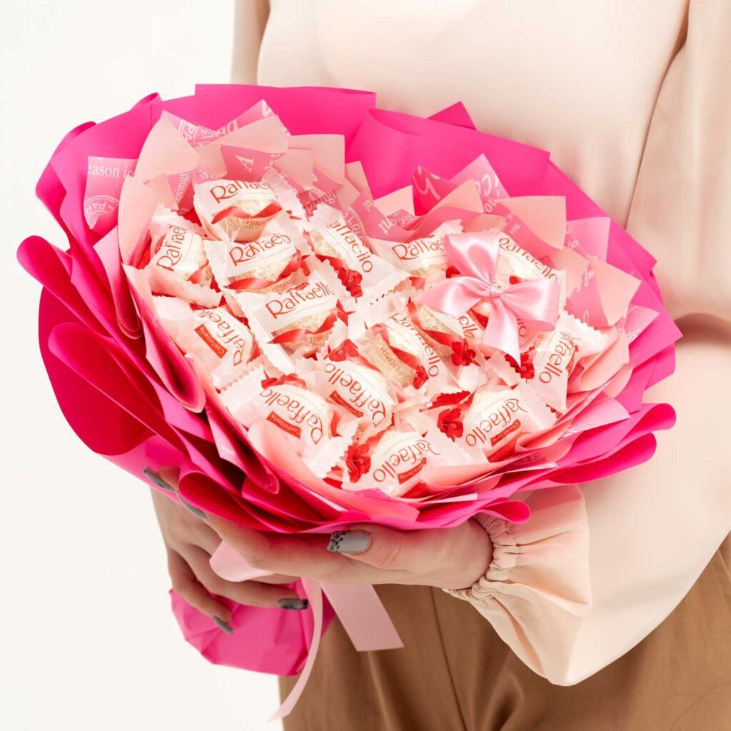 Букет из раффаэлло Вместо тысячи слов